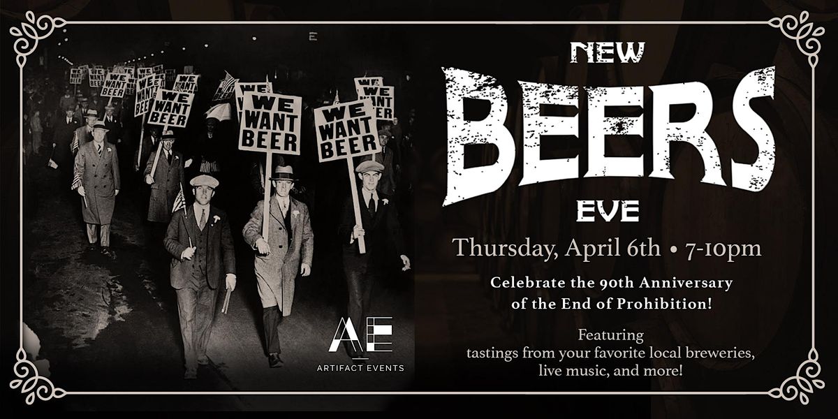 New Beers Eve 90th Anniversary Tasting, Artifact Events, Chicago