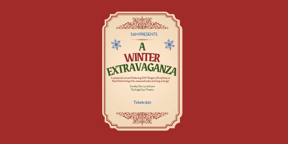 SAM Presents: Winter Extravaganza, 14 December | Event in Squamish | AllEvents