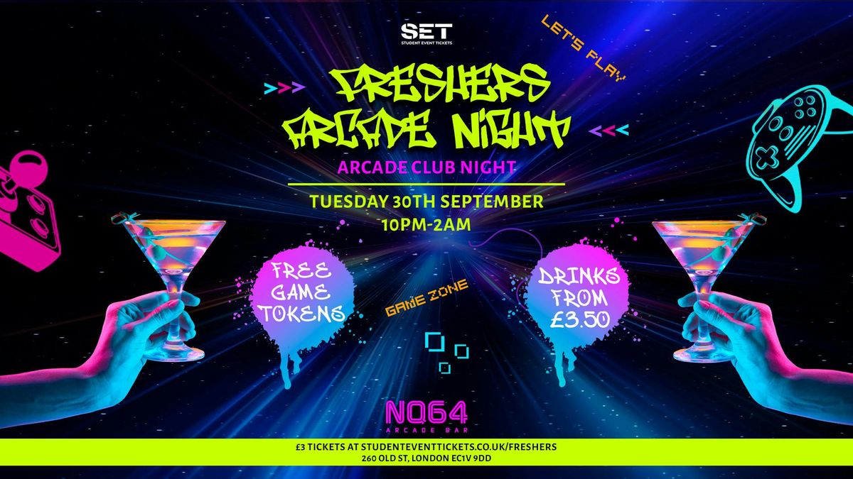 RVC ARCADE NIGHT @ NQ64 SHOREDITCH - TUESDAY 30TH SEPTEMBER, NQ64 ...