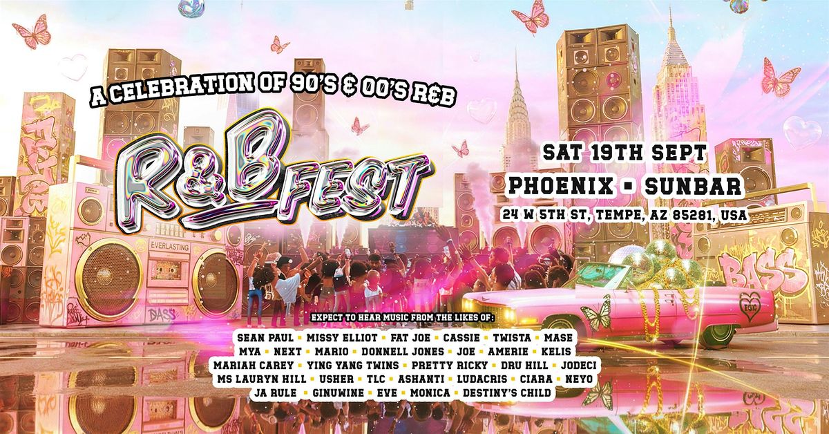Phoenix R&b R&B Fest Is Coming To Phoenix!, Sunbar Tempe, 19 September 2026 | AllEvents