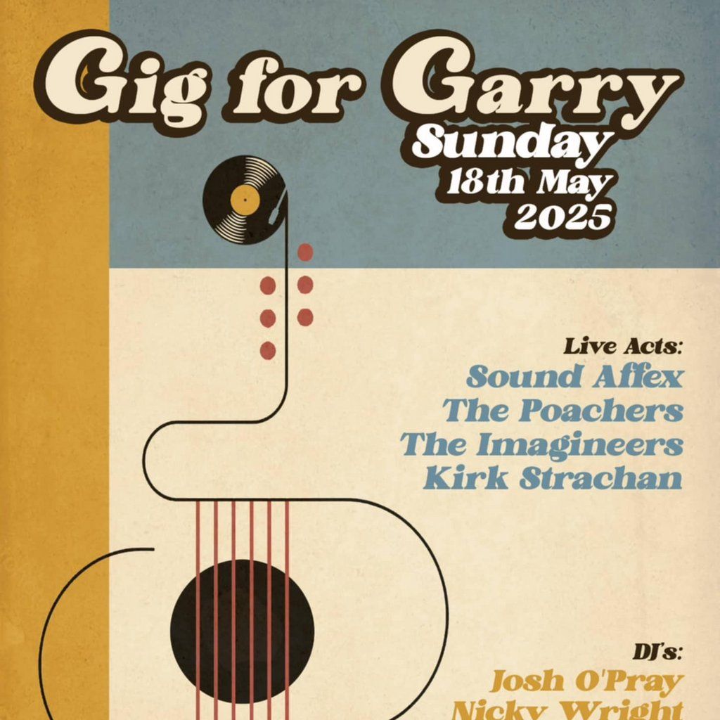 Gig for Garry, 18 May | Event in Glasgow | AllEvents