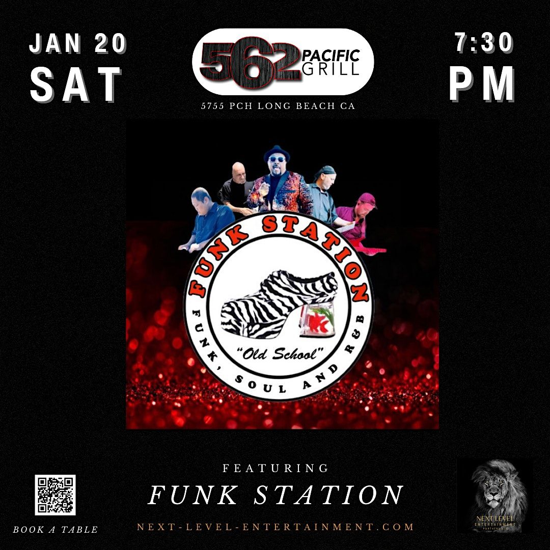 Funk Station Band, 562 Pacific Grill, Long Beach, January 20 2024