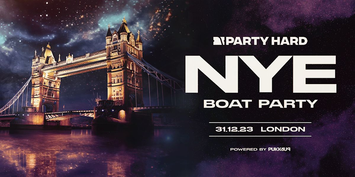 Party hard NYE London Boat Party, 31 December | Event in London | AllEvents.in