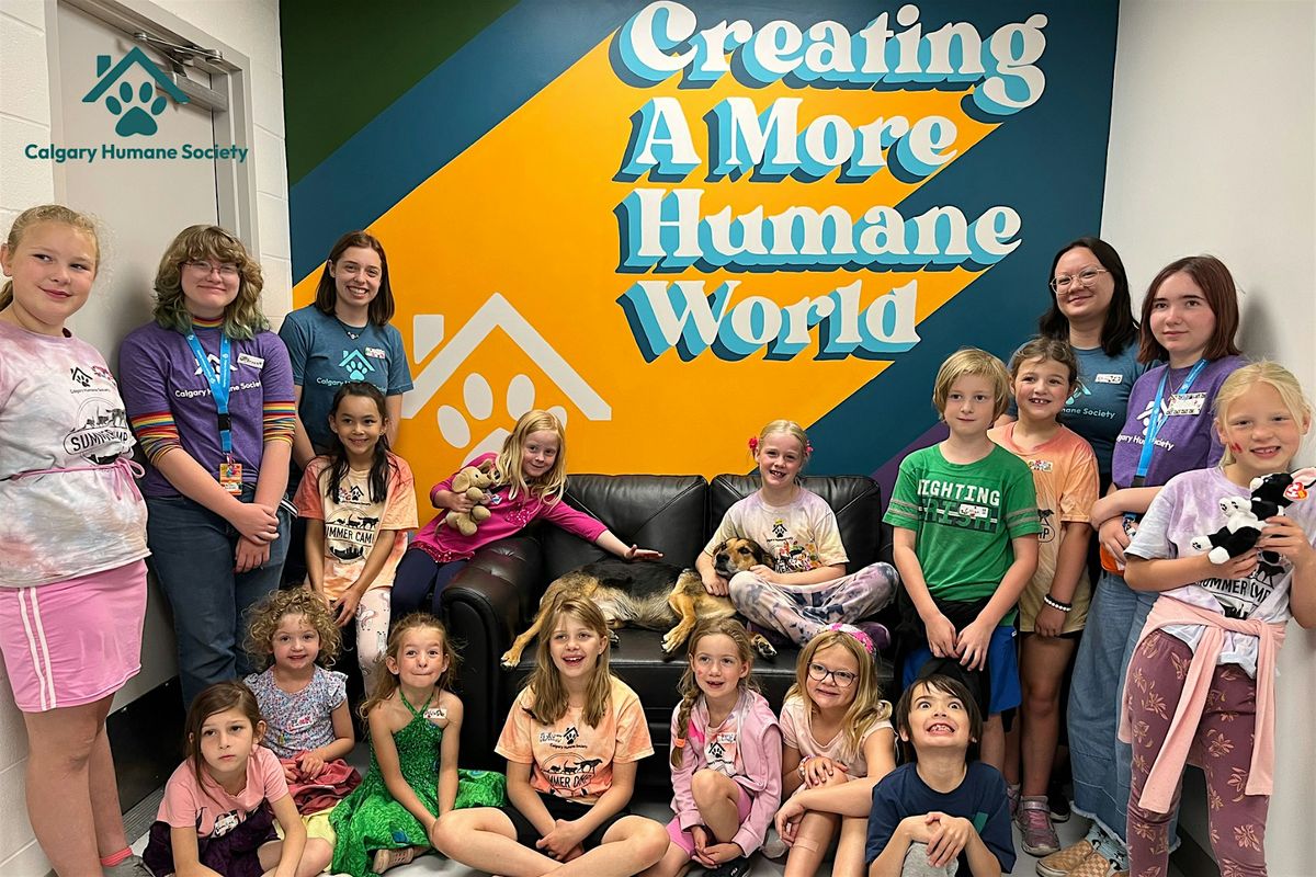 CHS Summer Camp 2025 Pets 101 (Grades 13) July 2 5, Calgary Humane