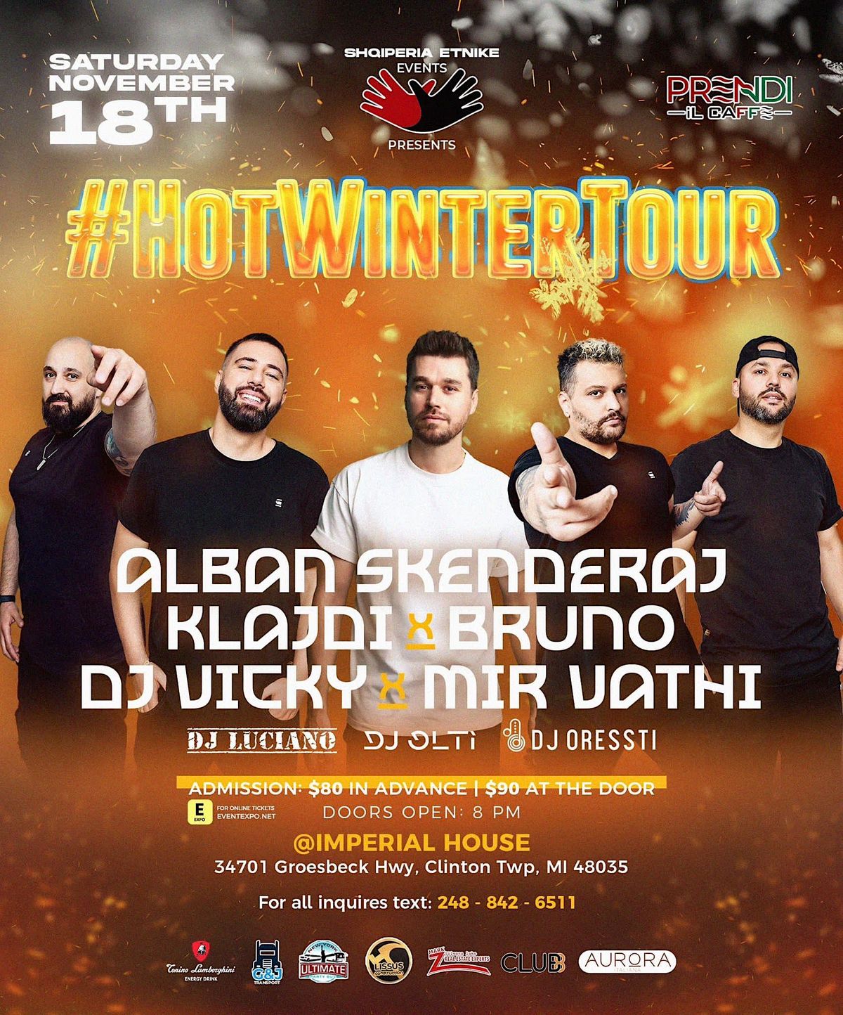 DETROIT Alban Skenderaj Three Dots, Imperial House, Clinton