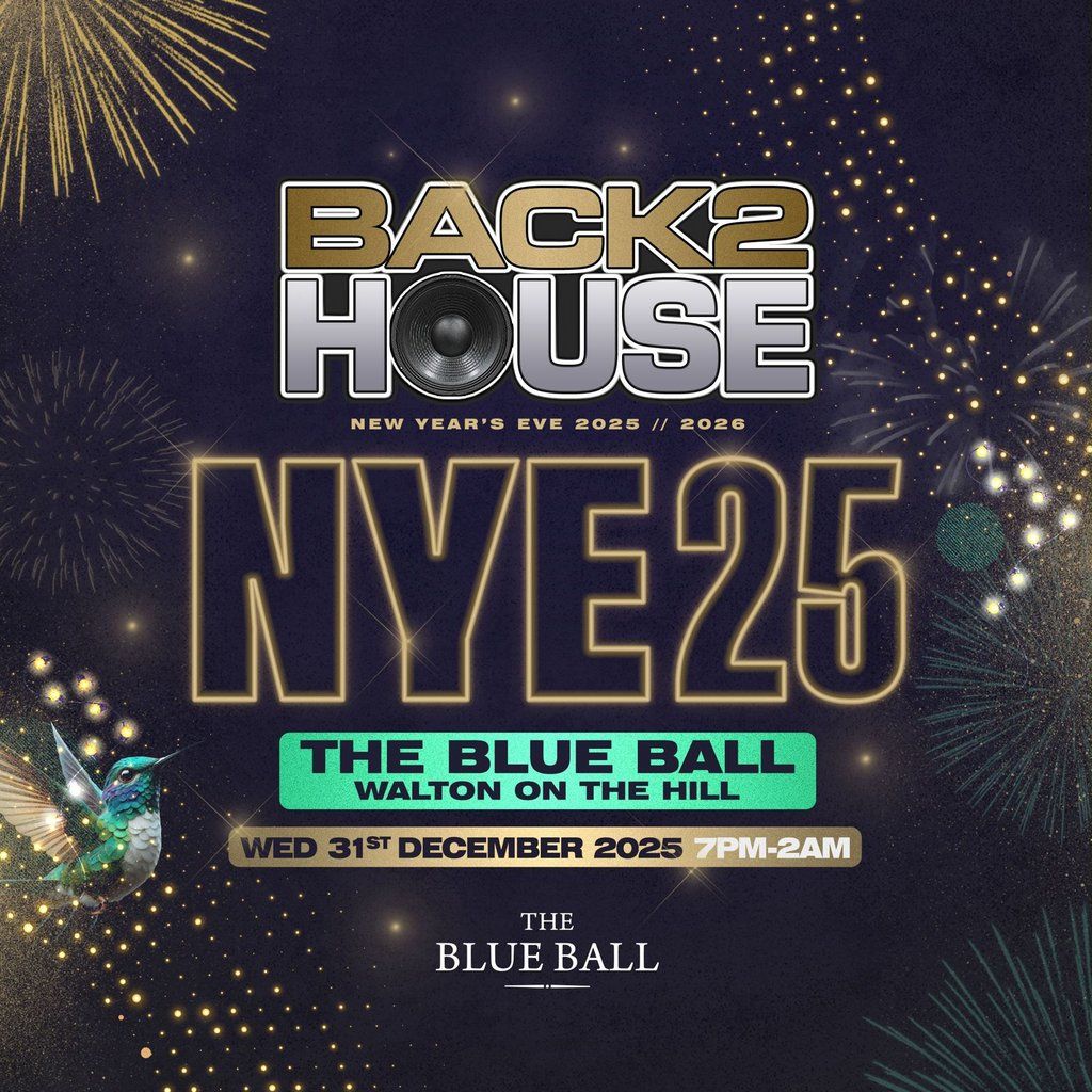 Back2house NYE 25, 31 December | Event in Epsom | AllEvents
