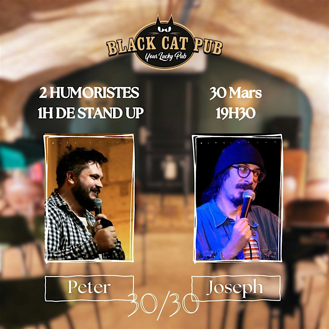 30/30 Peter et Joseph Roussin, The Black Cat Pub, Bordeaux, 30 March ...