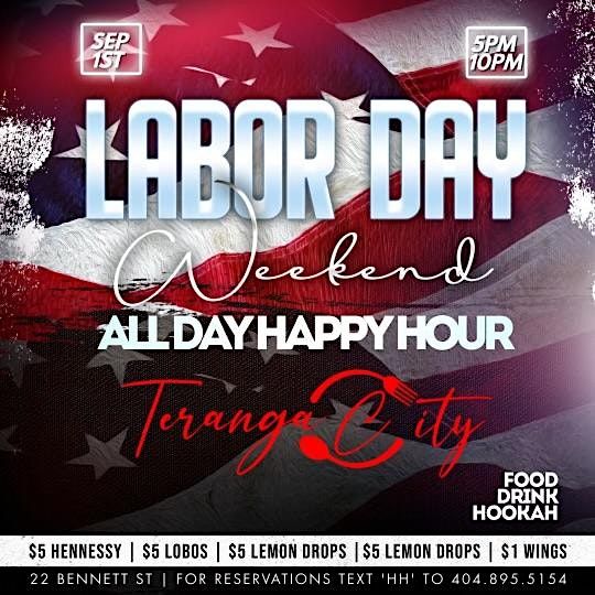 LABOR DAY FRIDAY IN BUCKHEAD !!, Teranga City Ultra Lounge, Atlanta, 1
