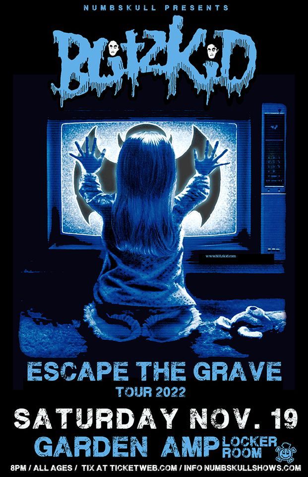 BLITZKID Escape The Grave Tour 2022 with The Twilight Creeps at