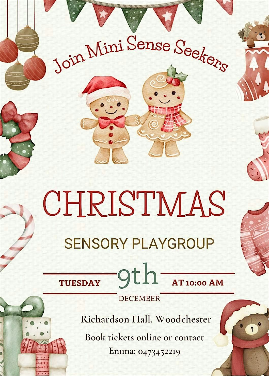 Mini Sense Seekers Christmas Sensory Playgroup, 9 December | Event in Woodchester | AllEvents