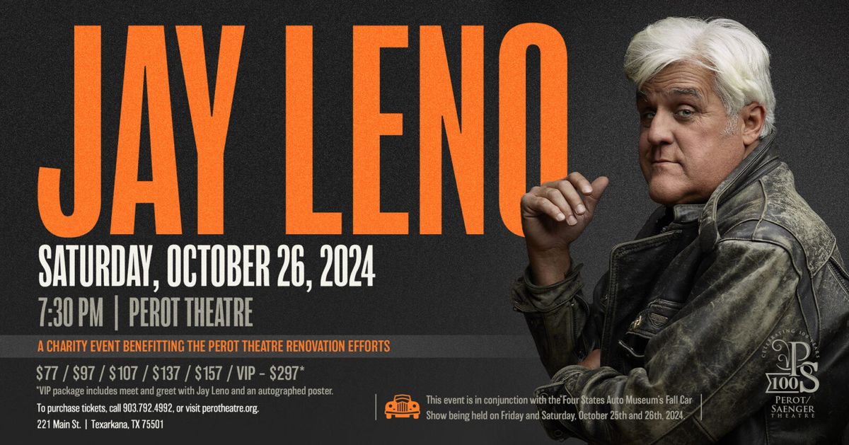 Jay Leno, 25 October | Event in North Myrtle Beach | AllEvents