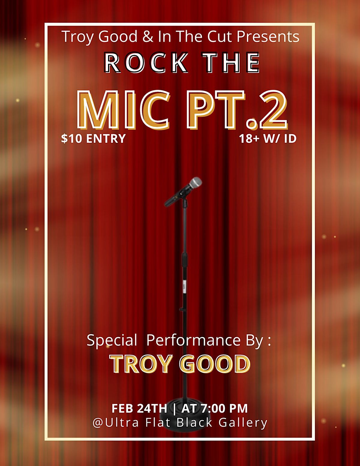 Rock The Mic Artist Showcase, ULTRA FLAT BLACK GALLERY, Colorado