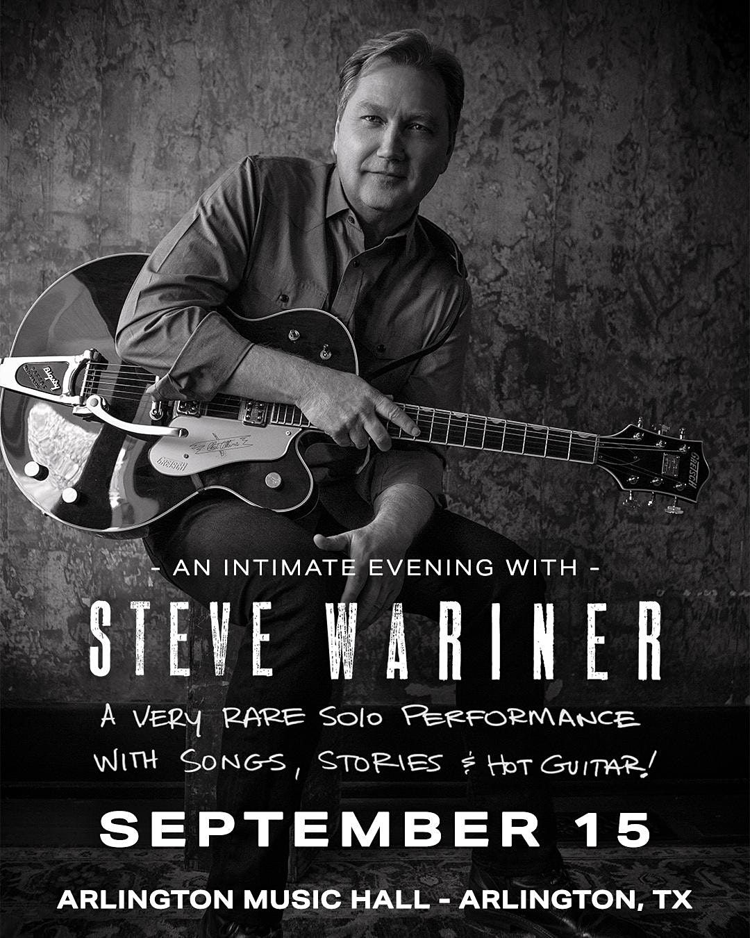 Steve Wariner*, Arlington Music Hall, September 15 2025 AllEvents.in