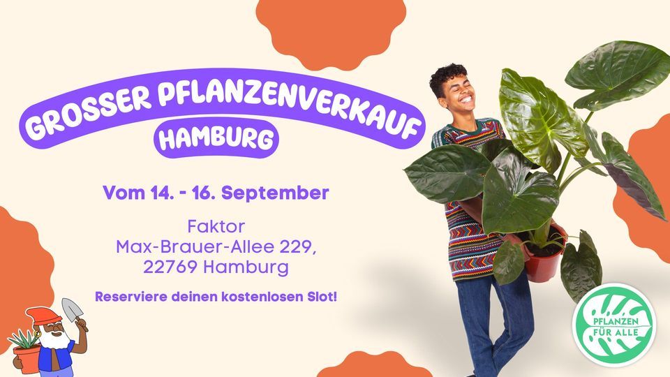 Großer Pflanzenverkauf Hamburg, MaxBrauerAllee 229, 22769 Hamburg