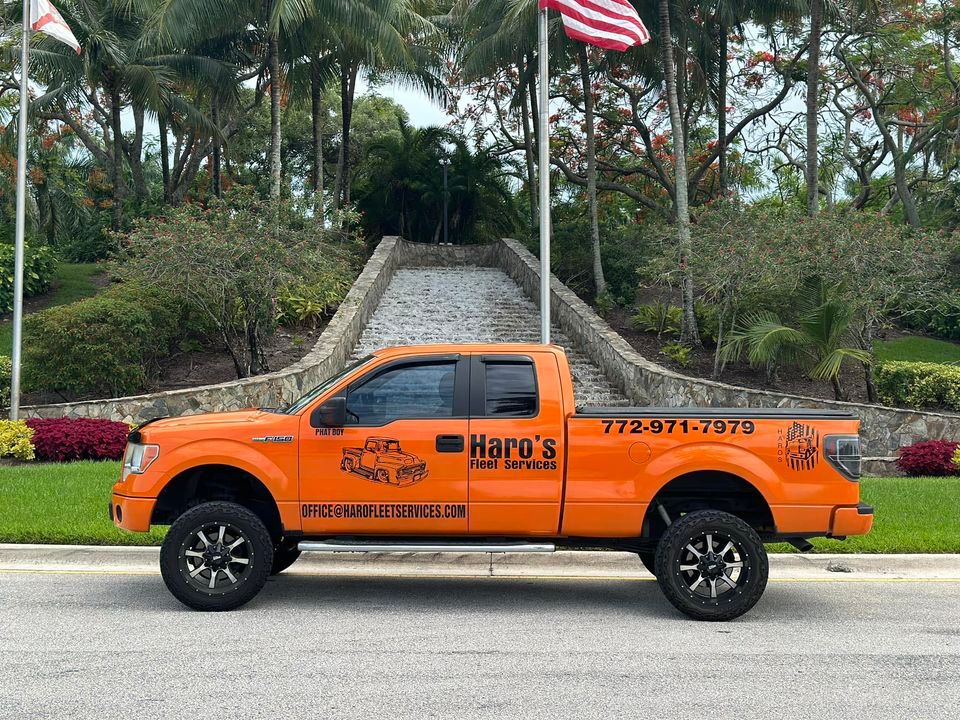 Haros’s automotive and fleet services, 3525 S US Hwy 1 Ft Pierce Fl