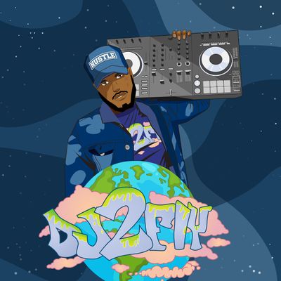 DJ 2Fly @dj2fly215 logo