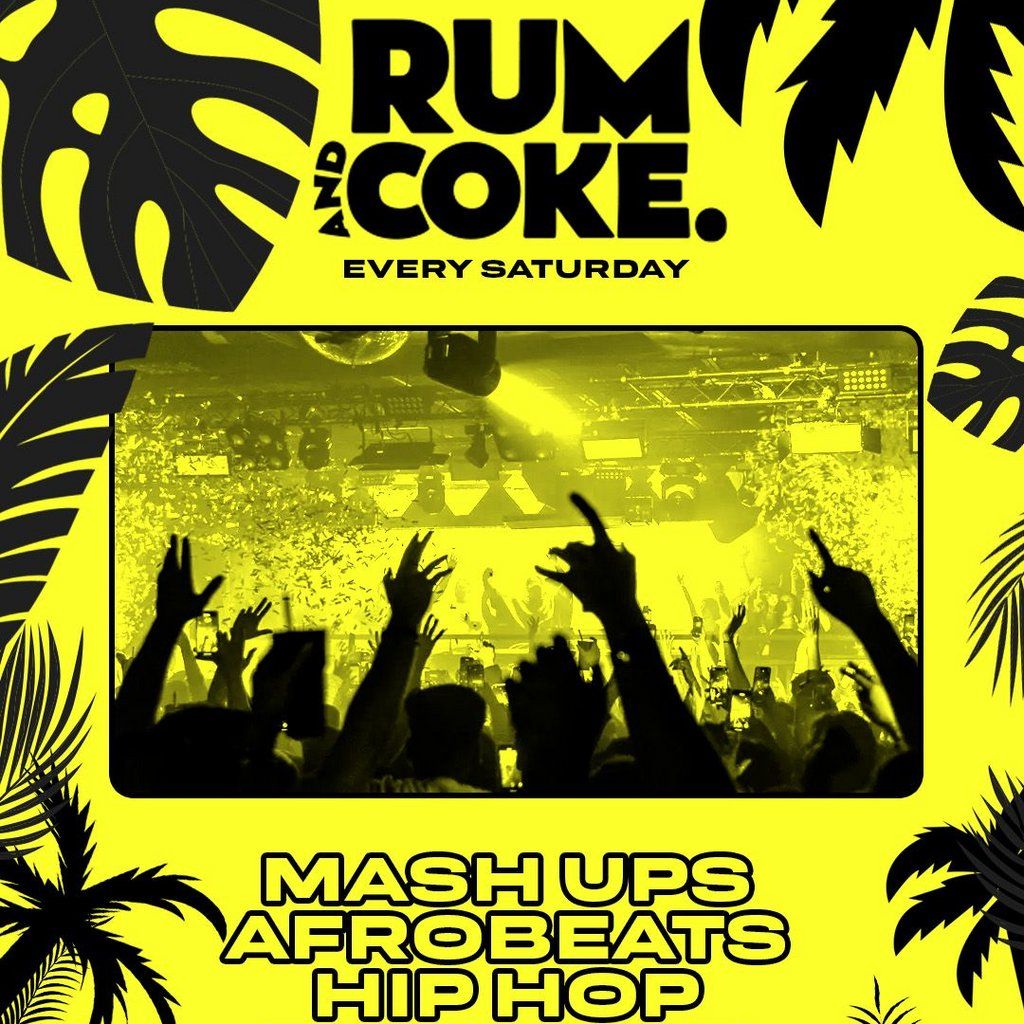 Rum & Coke @ Horizon - 27/12/25, 27 December | Event in Brighton | AllEvents