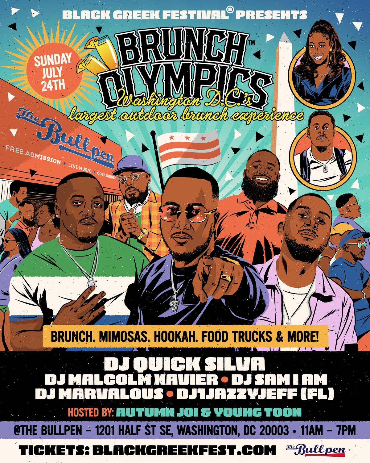 The 2022 Brunch Olympics DC, The Bullpen, Washington, July 24 2022