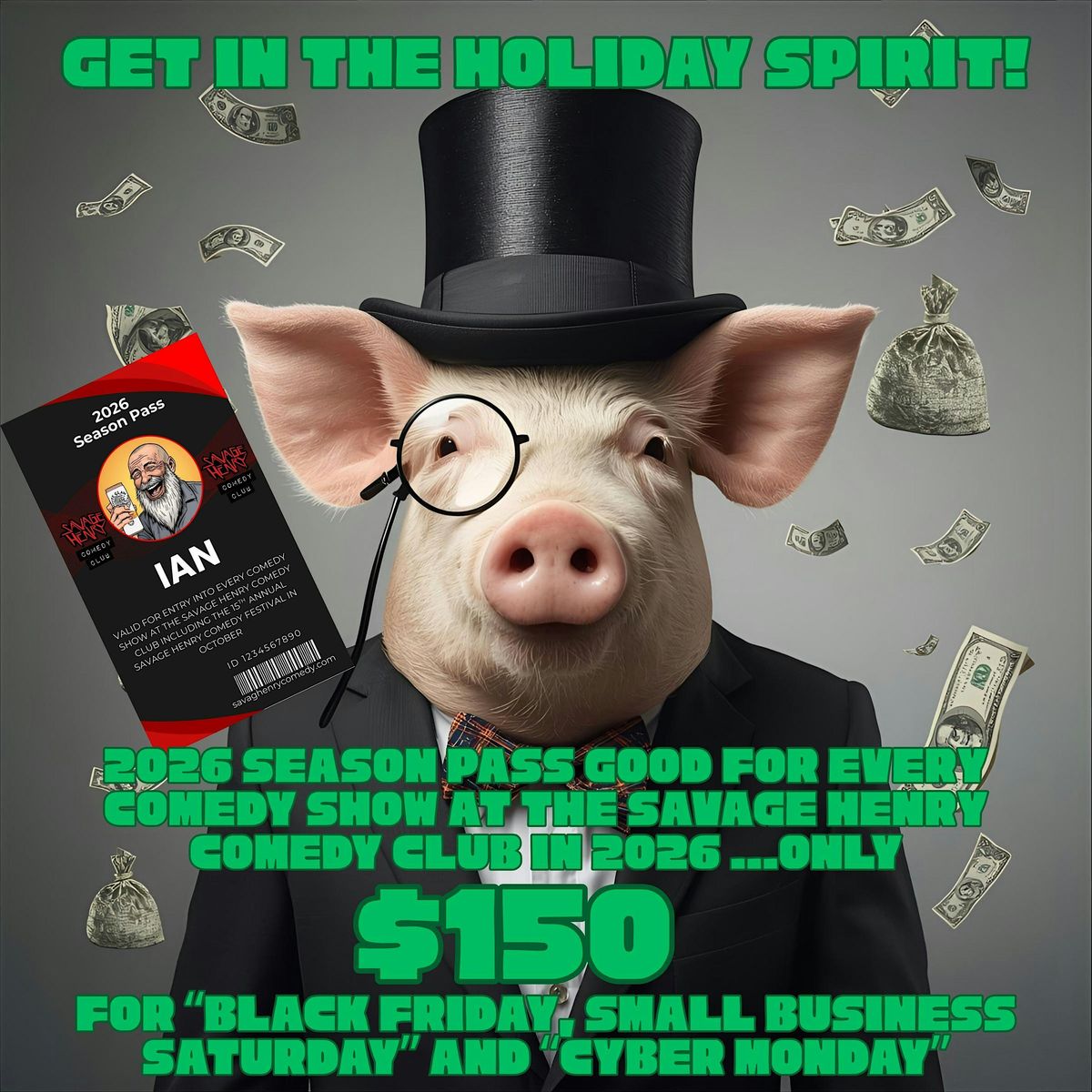 2026 Season Pass Deal ONLY $150, 1 December | Event in Eureka | AllEvents