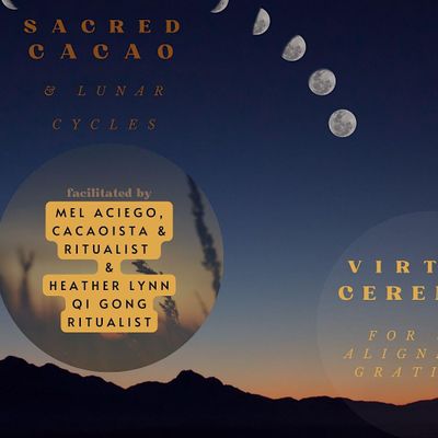 Sacred Cacao Ceremony (virtual event)
