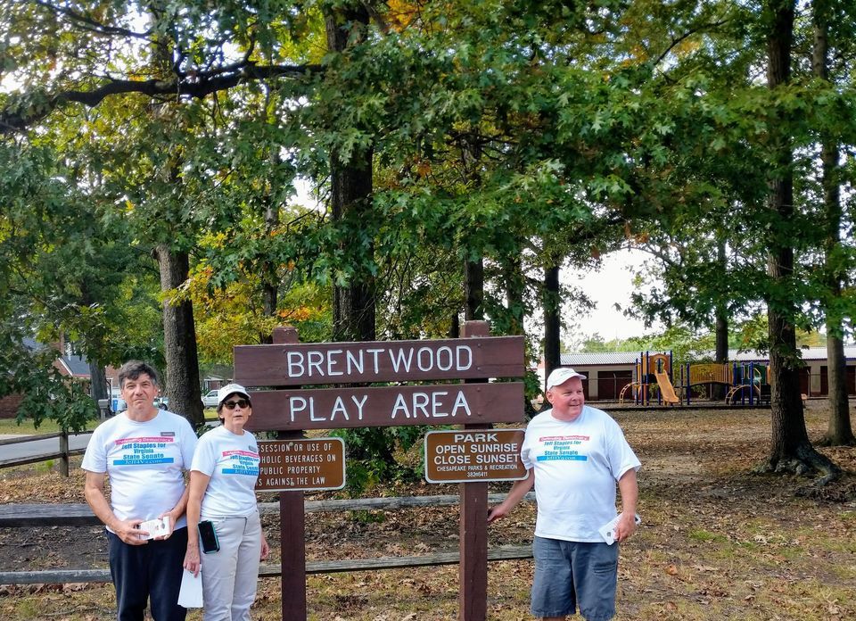 Brentwood Play Area litter pick up and Voter Petition Signing, 1420