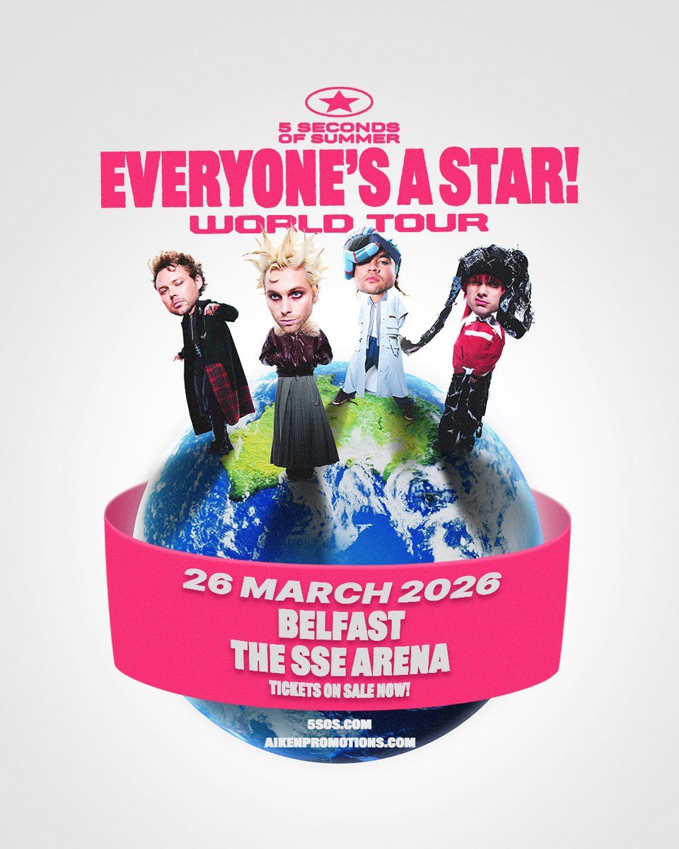 5 Seconds of Summer Belfast Tickets, 26 March | Event in Belfast | AllEvents