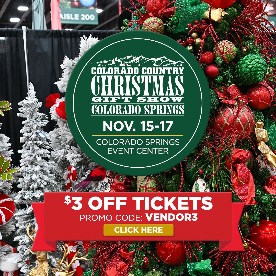 COLORADO COUNTRY CHRISTMAS GIFT SHOW 2025, 14 November | Event in Colorado Springs, CO | AllEvents