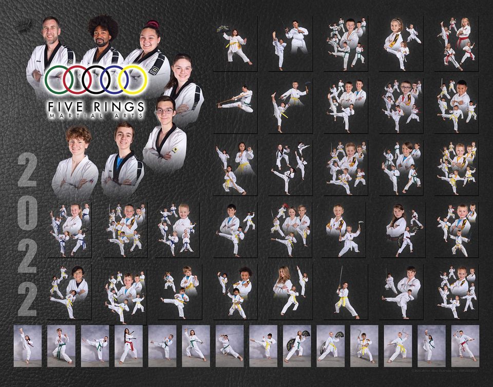 Belt Test and Pre Parade Prep, Five Rings Martial Arts, Stevens Point, December 1 2023