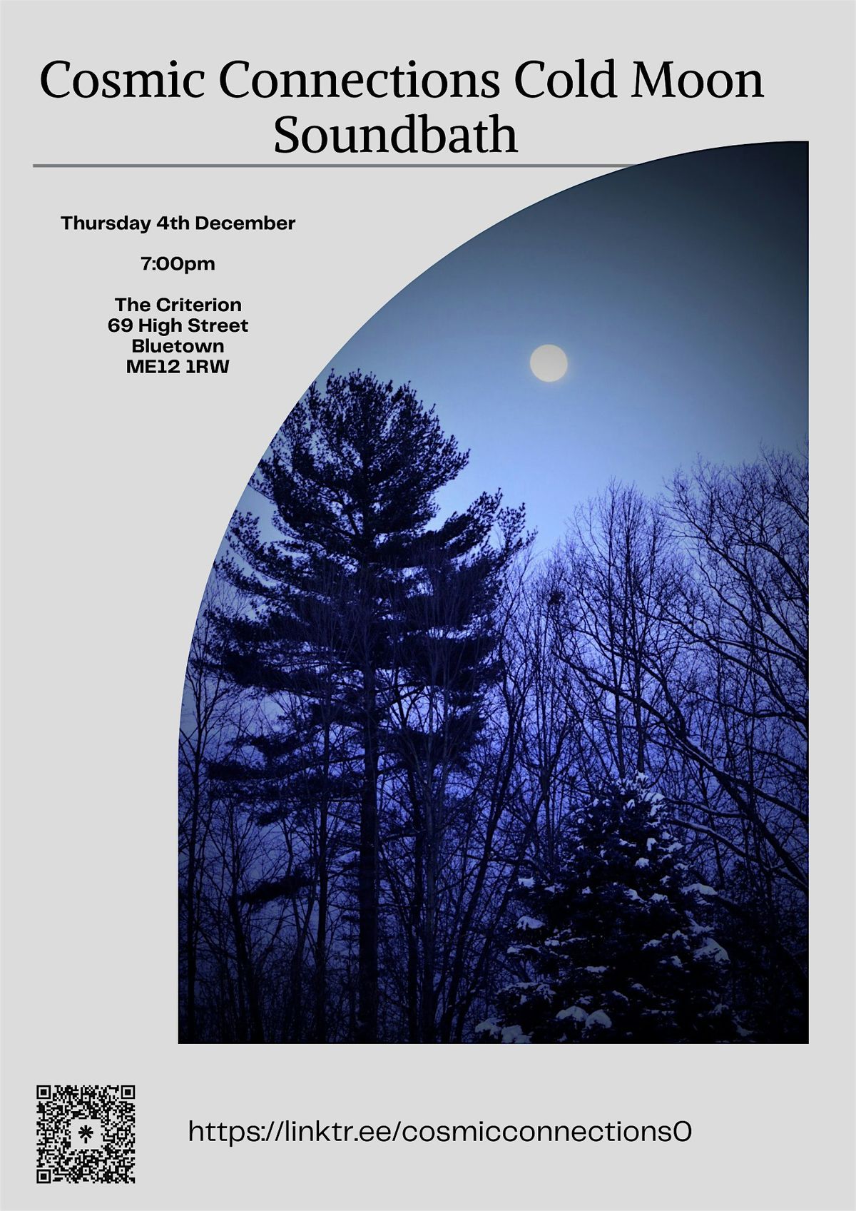 Full Cold Moon Soundbath, 4 December | Event in Blue Town | AllEvents