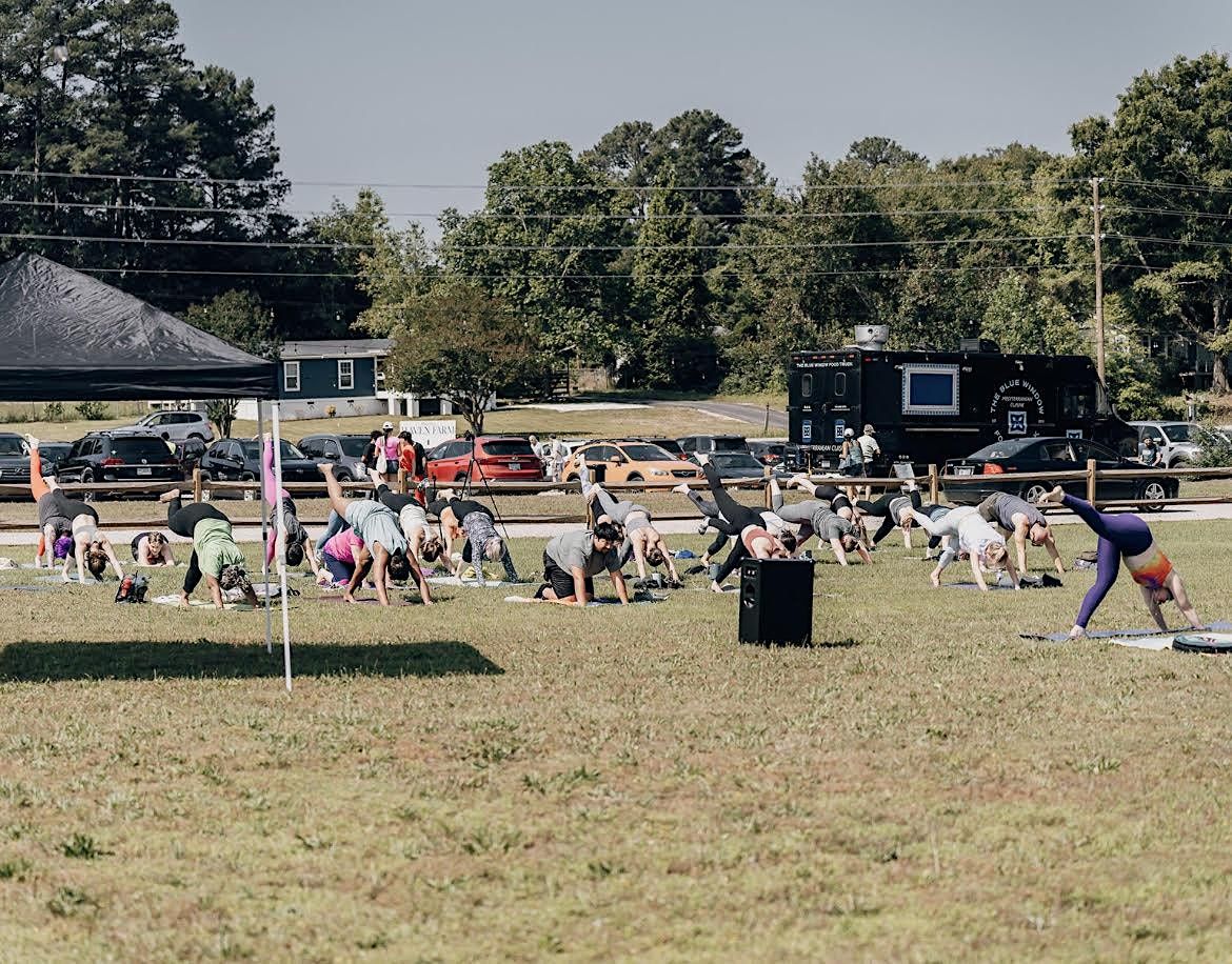 PayWhatYouCan Community Yoga, Haven Farm, Knightdale, 9 September