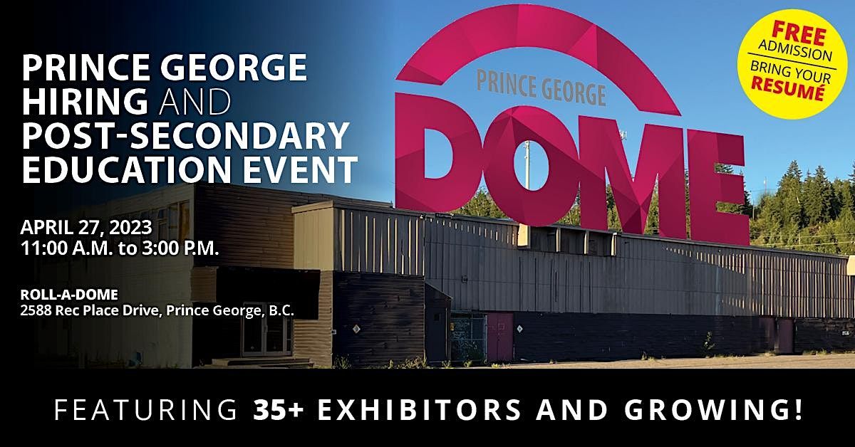 Prince Career Expo, RollADome, Prince 27 April 2023