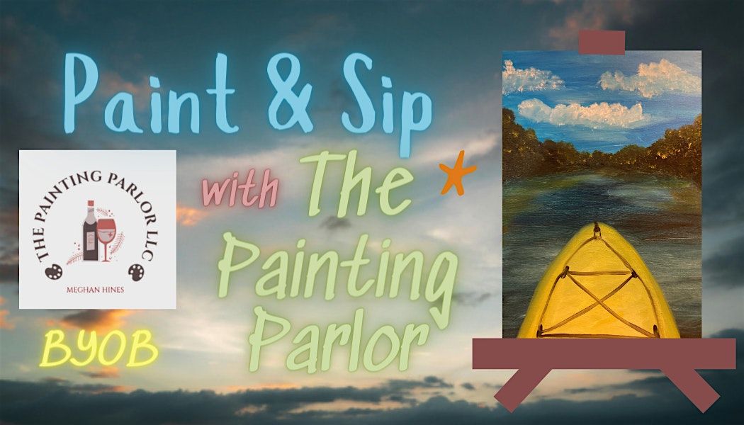 Paint and Sip Social Art Event Relax, Learn, & Create, Hook Gallery & Framing, Kansas City
