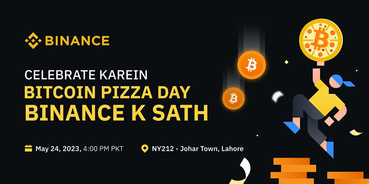 Binance Pizza Day Lahore , NY212 Pizza, Lahore, 24 May 2023