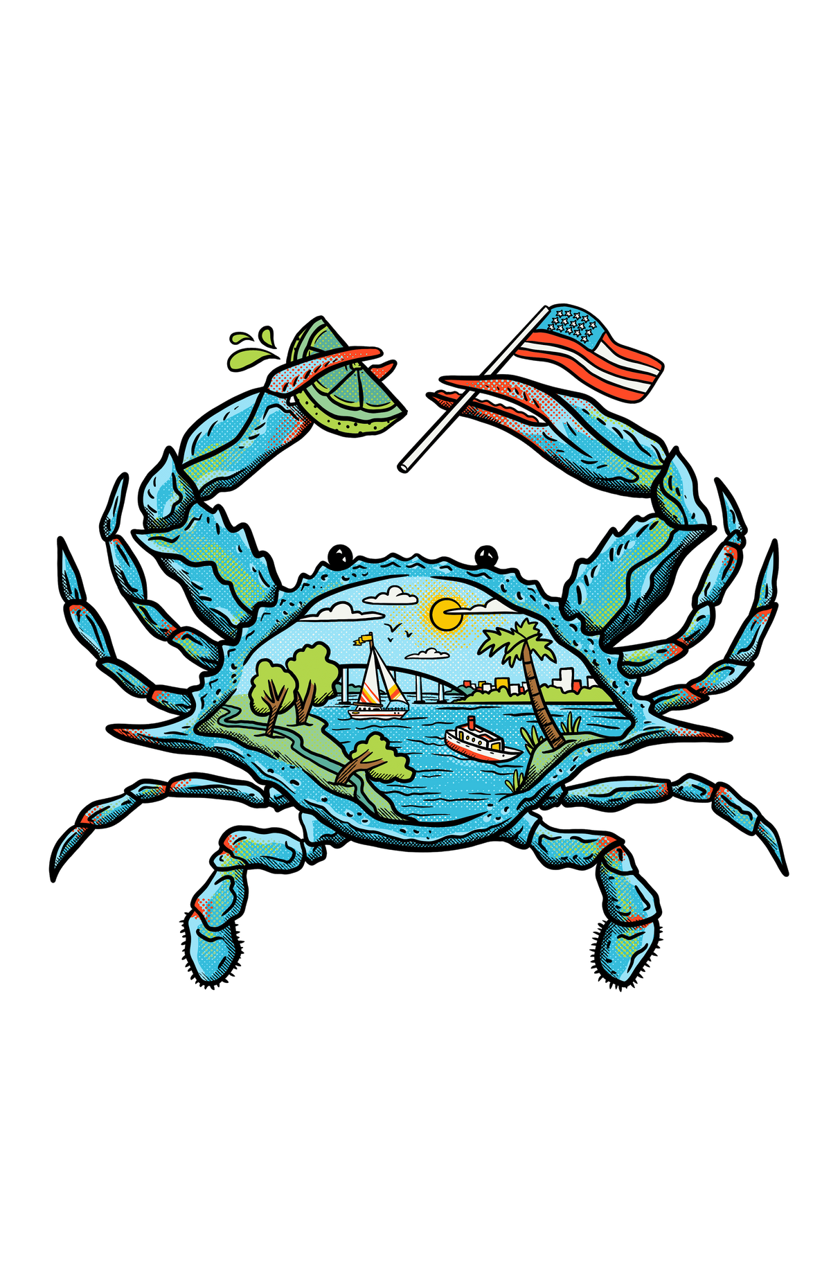 BLUE CRAB ROOFTOP VIP, Memorial Parkway, Palatka, 26 May 2023