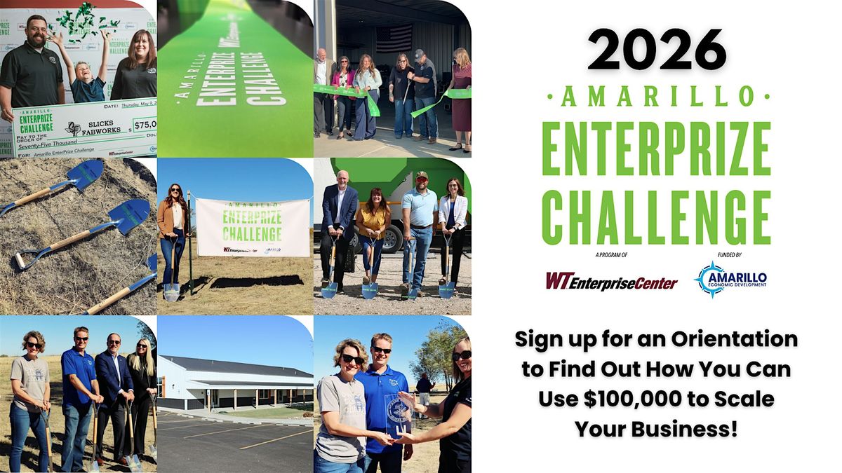 2026 Amarillo EnterPrize Challenge Orientations