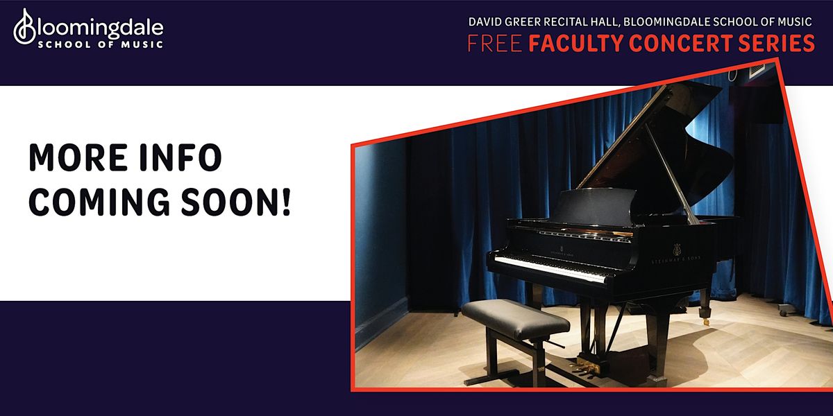 Potpourri American Piano Miniatures, Bloomingdale School of Music, New