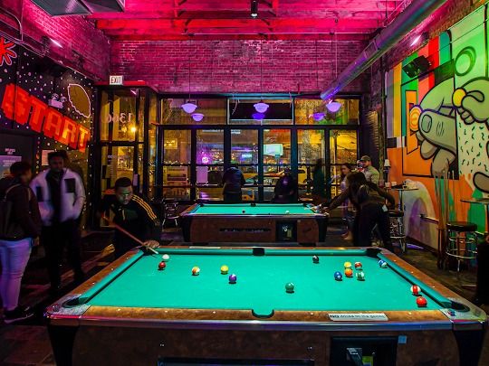 Chicago Vinyl Connection Northside Emporium Arcade Bar Logan Square 