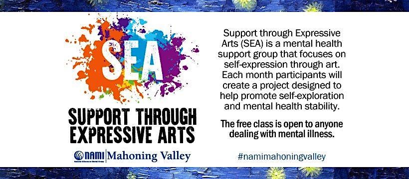 Support Through Expressive Arts Group - NAMI Mahoning Valley SEA | Event in Youngstown | AllEvents