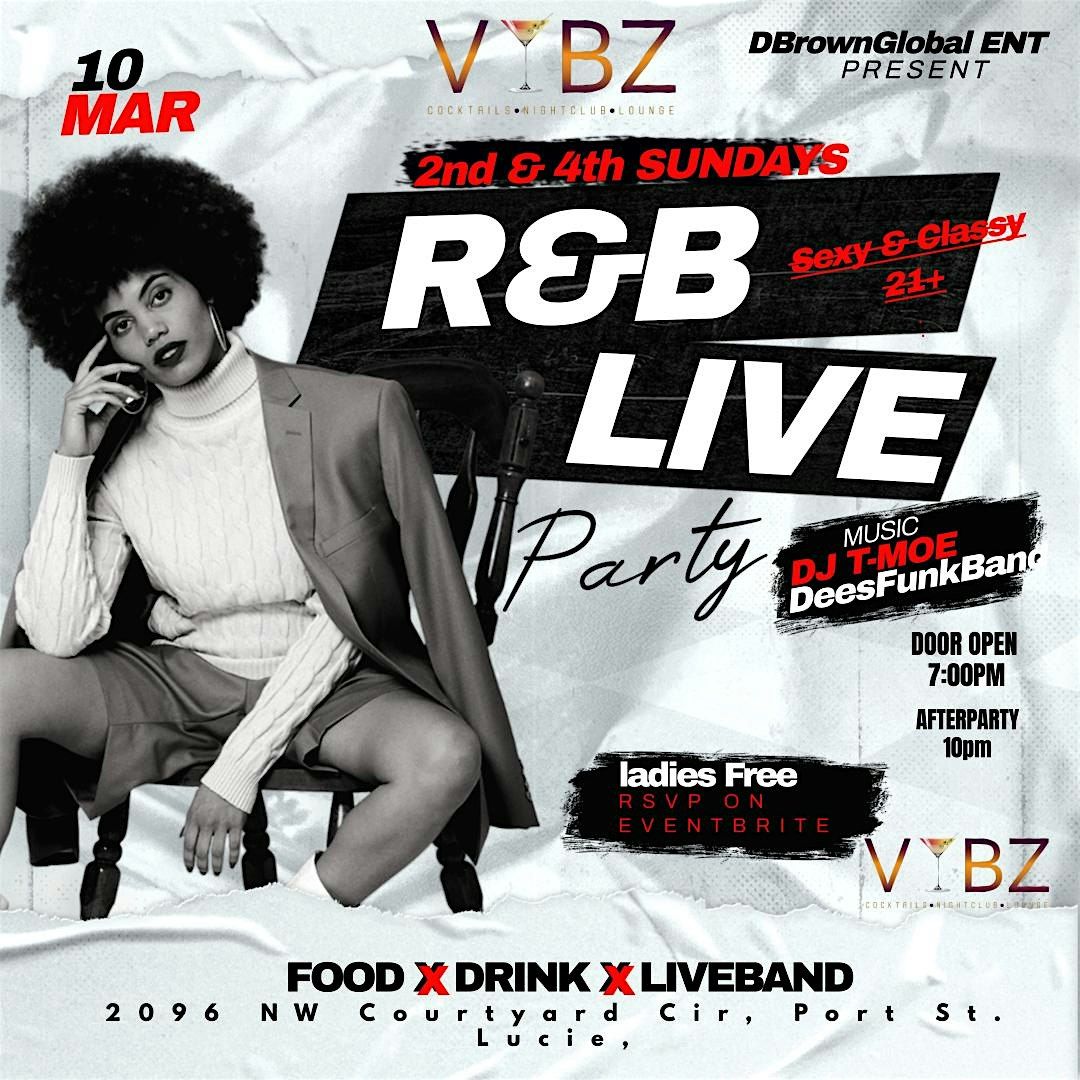 Sundays R&B Live Vybz Lounge, Vybz Lounge, Northwest Courtyard Circle