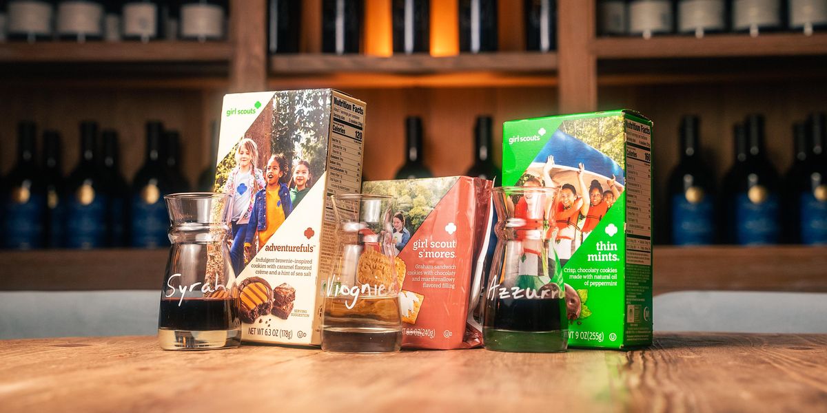 Girl Scout Cookie & Wine Pairing, Rolling Hills Urban Tasting Room