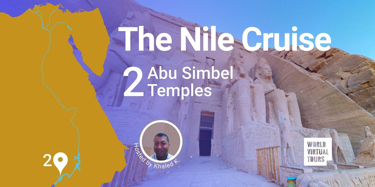 FREE - NILE CRUISE Episode 2: Abu Simbel Temples.Ancient Egypt Virtual Tour