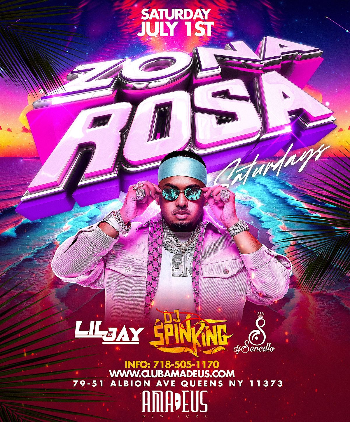 Celebrate Your Birthday, Amadeus Queens, 1 July to 2 July