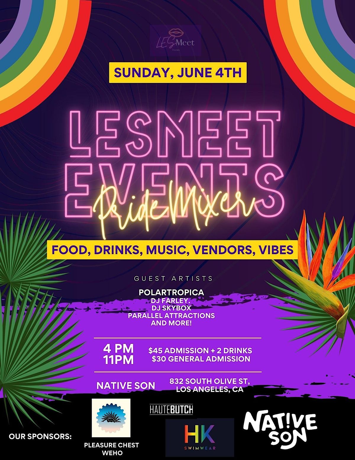 Pride Mixer Party, Native Son LA, Los Angeles, 4 June 2023 AllEvents.in