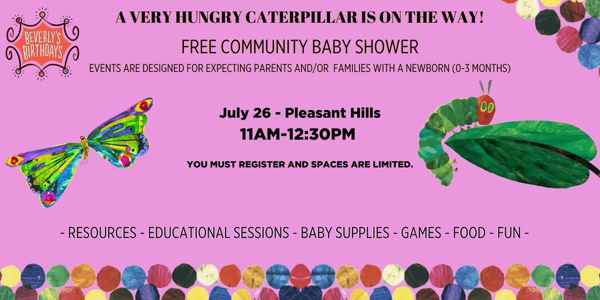 Free Community Baby Shower Pleasant Hills, Pleasant Hills Community