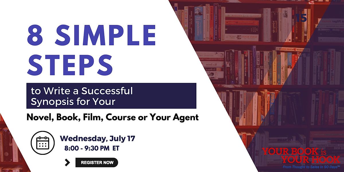 8 Simple Steps to Write a Successful Synopsis for Your Novel, Book ...