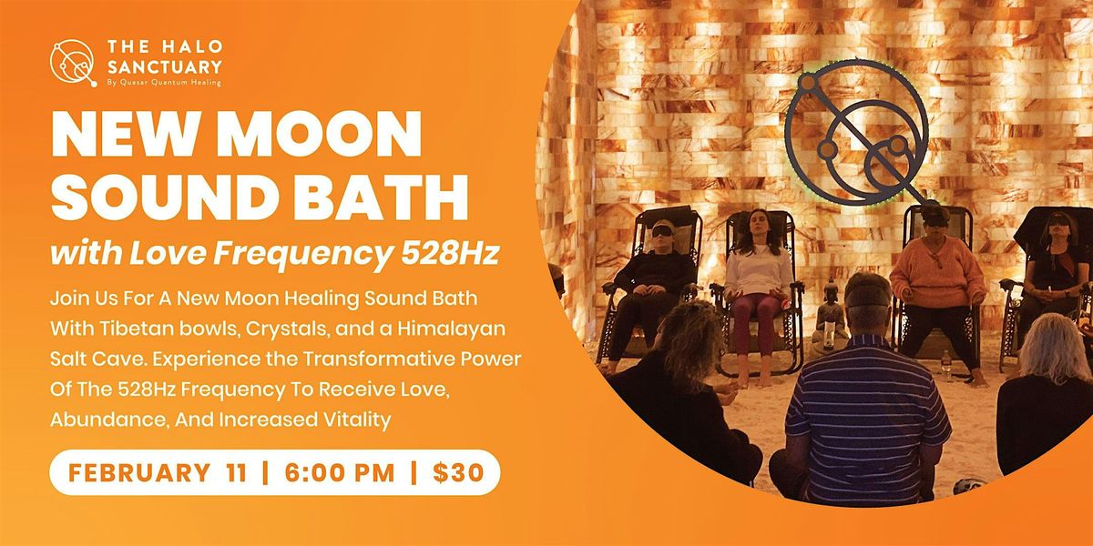 New Moon Sound Bath with Love Frequency 528Hz, Quasar Quantum Healing ...