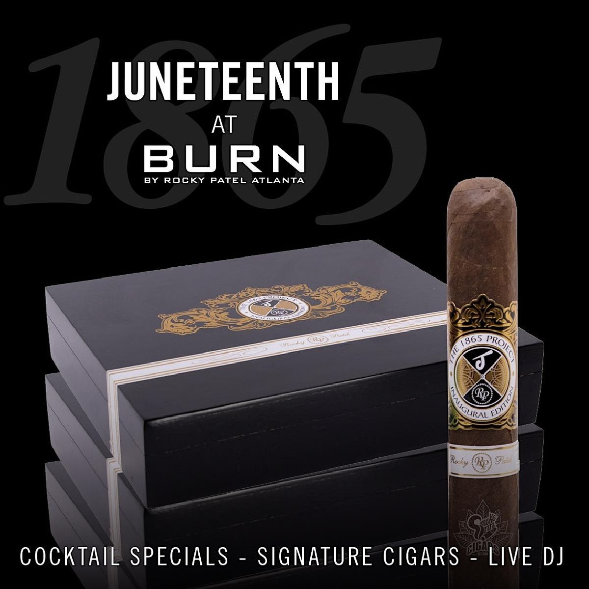 at BURN!, BURN by Rocky Patel Atlanta, June 19 2023