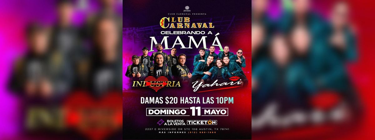 INDUSTRIA DEL AMOR , YAHARI , AUSTIN , 11 May | Event in Austin | AllEvents