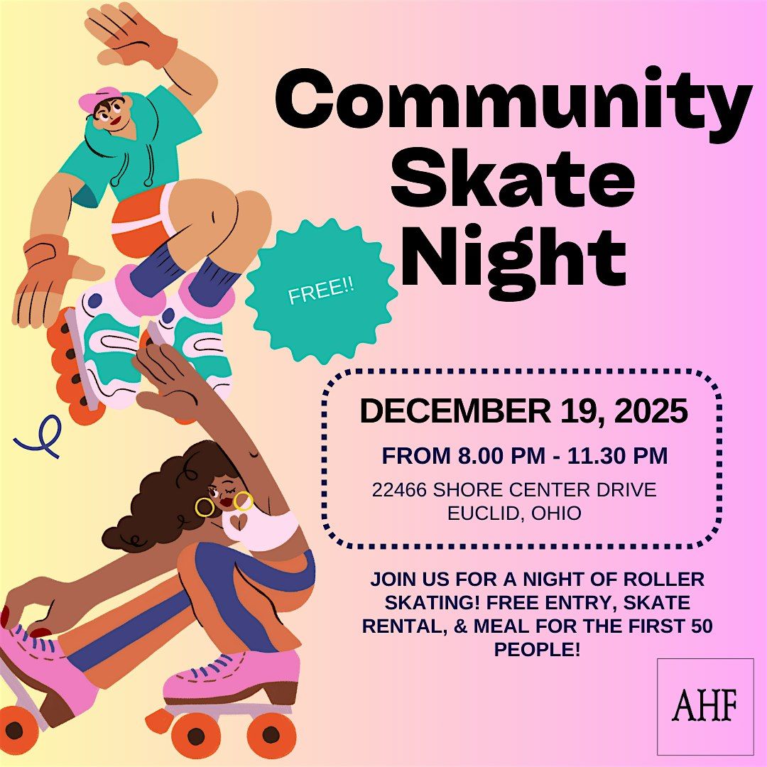 Community Skate Night!, 19 December | Event in Euclid | AllEvents