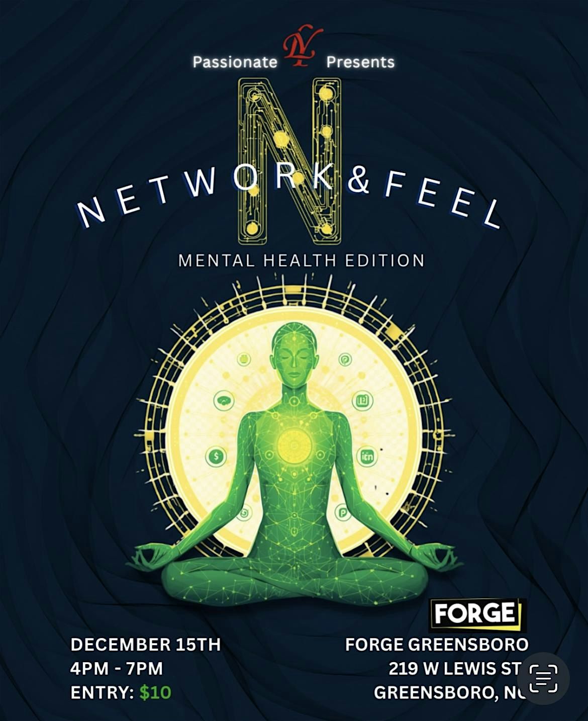 Network & Feel: A Mental Health Edition, 15 December | Event in Greensboro | AllEvents